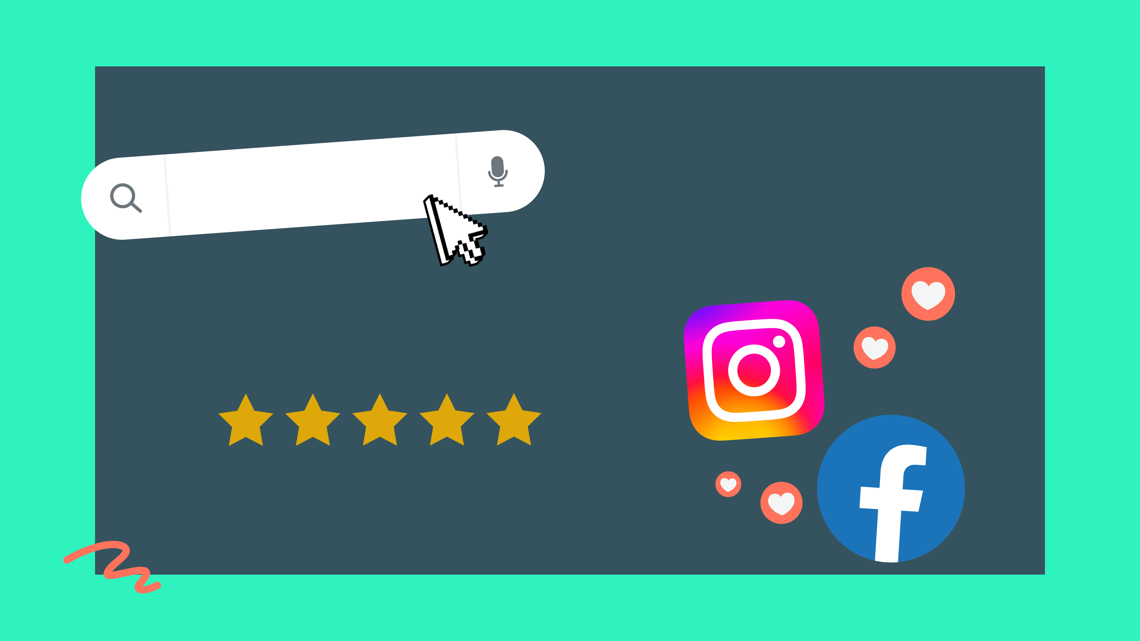 A variety of social media tools which can be used to market a handyman side hustle